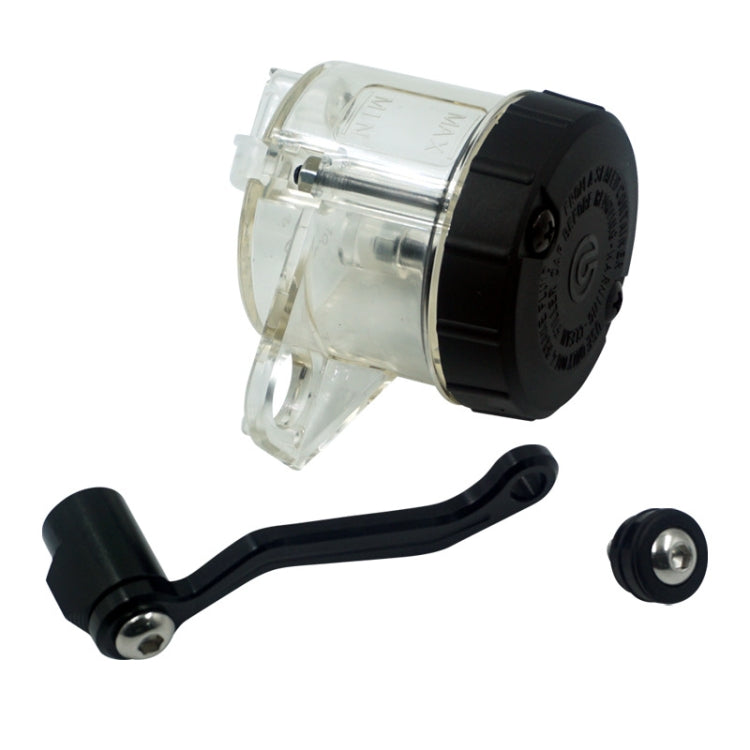 Motorcycle Modified Fittings Front Brake Oil Liquid Oil Cup Direct Pump Large Capacity Universal Oil Pot(Transparent) - Motorbike Brakes by PMC TechLife | Online Shopping South Africa | PMC TechLife | Buy Now Pay Later Mobicred