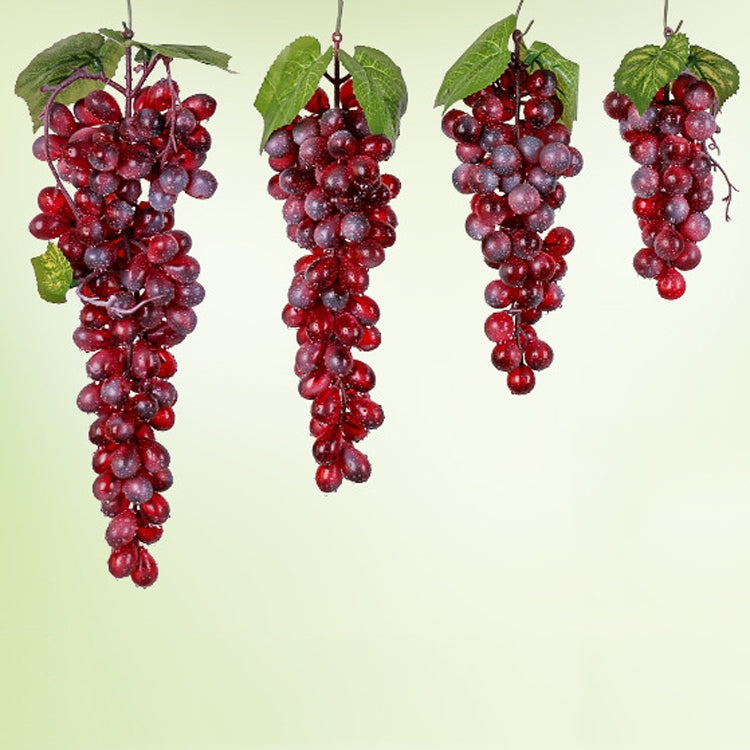 4 Bunches 60 Red Grapes Simulation Fruit Simulation Grapes PVC with Cream Grape Shoot Props - free shipping - PMC TechLife - Order now!