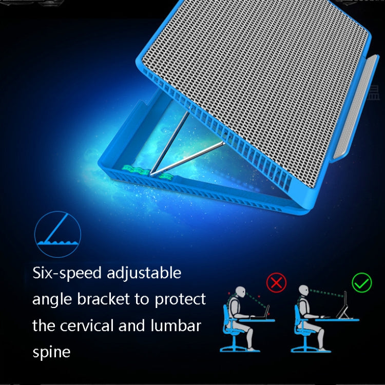 NUOXI X8 Aluminum Alloy Notebook Radiator Computer Multi-File Adjustment Bracket(Black) - free shipping - PMC Jewellery - Order now!