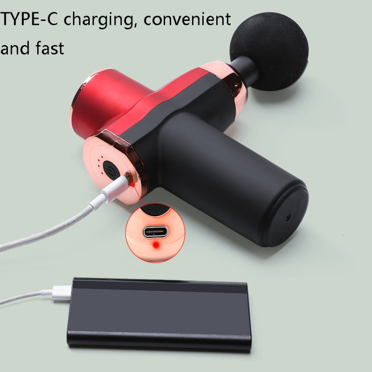 12V Mini Fascia Gun  Electrical Muscle Relax Massage Gun(Gray) - free shipping - PMC TechLife - Order now!