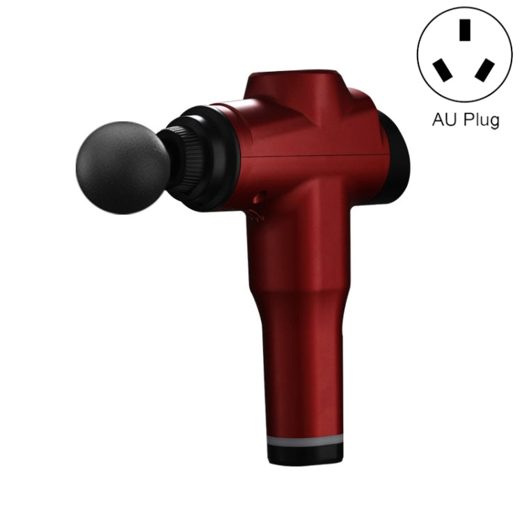 Muscles Relax Massager Portable Fitness Equipment Fascia Gun, Specification: 6206 6 Gears Red(AU Plug) - free shipping - PMC TechLife - Order now!