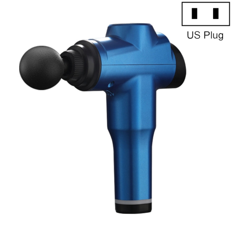 Muscles Relax Massager Portable Fitness Equipment Fascia Gun, Specification: 6206 6 Gears Blue(US Plug) - free shipping - PMC TechLife - Order now!