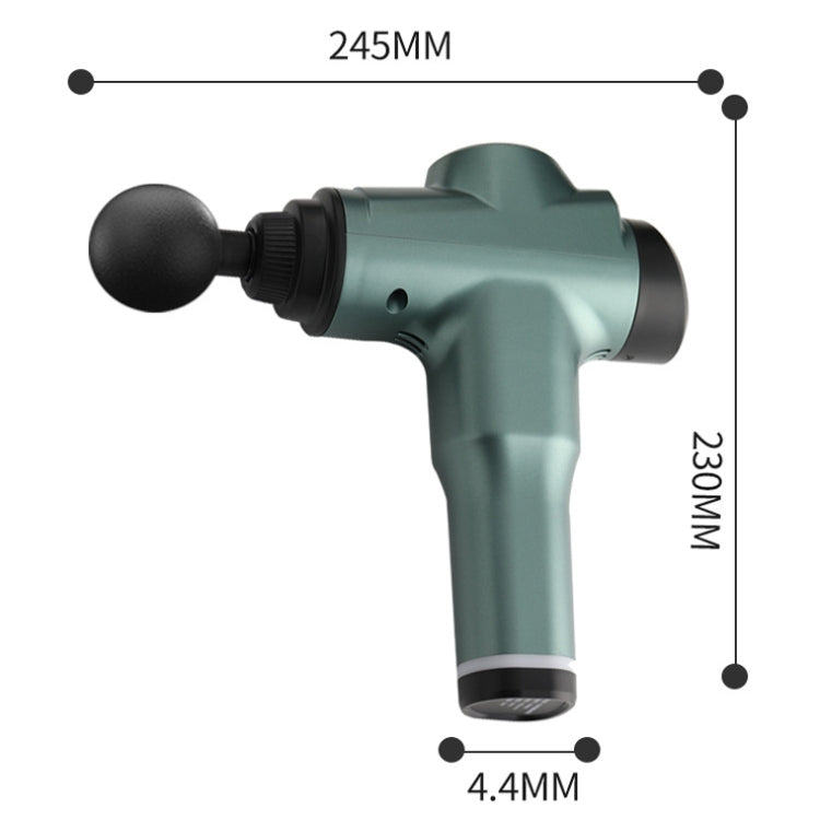Muscles Relax Massager Portable Fitness Equipment Fascia Gun, Specification: 6206 6 Gears Blue(US Plug) - free shipping - PMC TechLife - Order now!