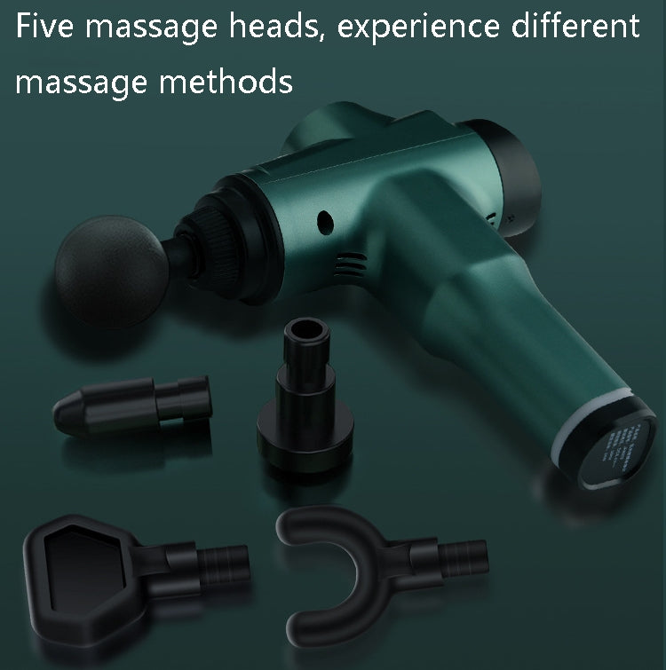 Muscles Relax Massager Portable Fitness Equipment Fascia Gun, Specification: 6232 32 Gears Blue(EU Plug) - free shipping - PMC TechLife - Order now!