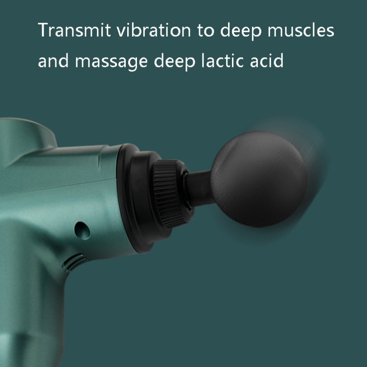 Muscles Relax Massager Portable Fitness Equipment Fascia Gun, Specification: 6232 32 Gears Black(UK Plug) - free shipping - PMC TechLife - Order now!