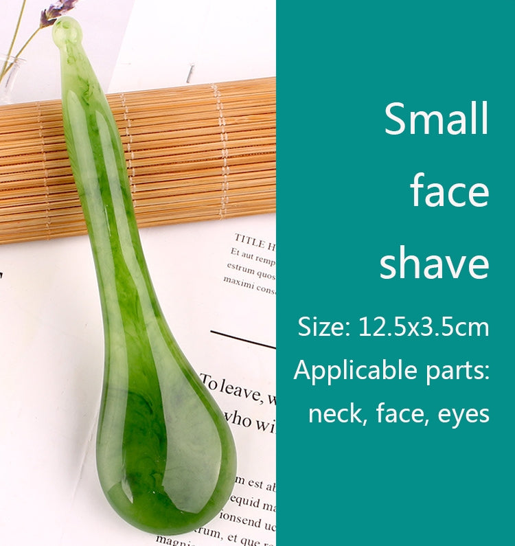 Resin Scraping Sheet Massage Facial Tendon Stick Beauty Salon Shave Board Acupuncture Pen, Color Classification: Resin Yellow Face Shave - free shipping - PMC TechLife - Order now!