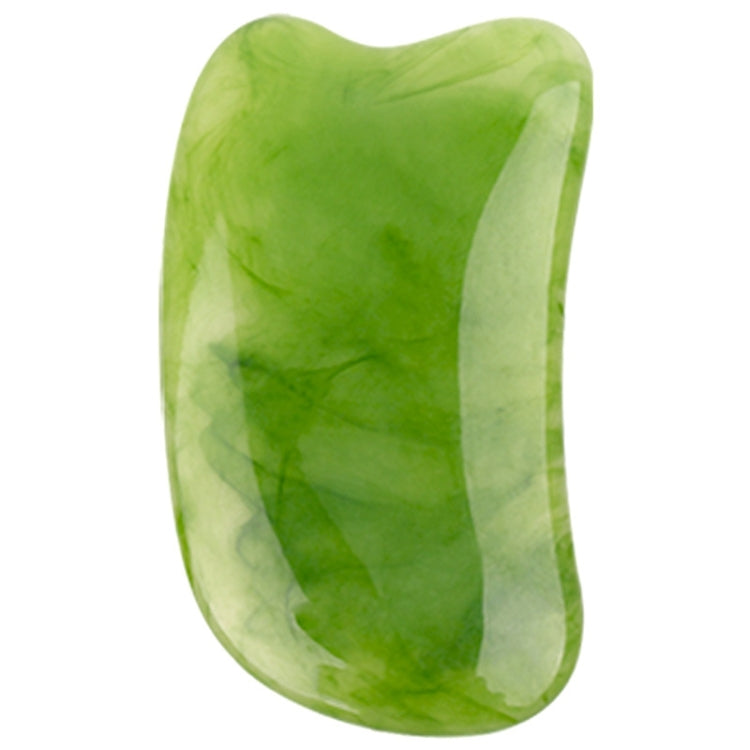 Resin Scraping Sheet Massage Facial Tendon Stick Beauty Salon Shave Board Acupuncture Pen, Color Classification: Emerald Green Spot Stick - free shipping - PMC TechLife - Order now!