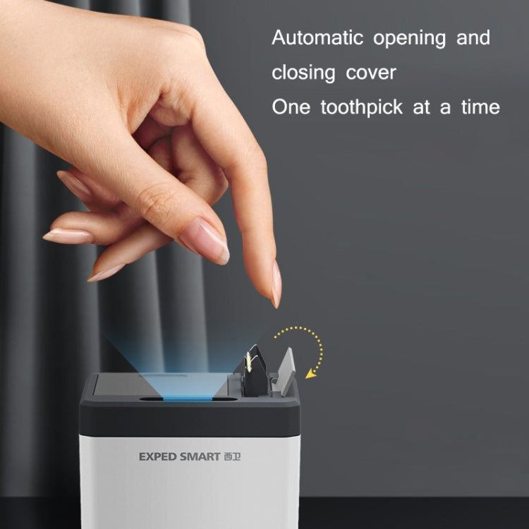 EXPED SMART Intelligent Induction Automatic Toothpick Box Household Restaurant Electric Toothpick Holder, Specification: USB Charge Version - free shipping - PMc TechLife - Order now!