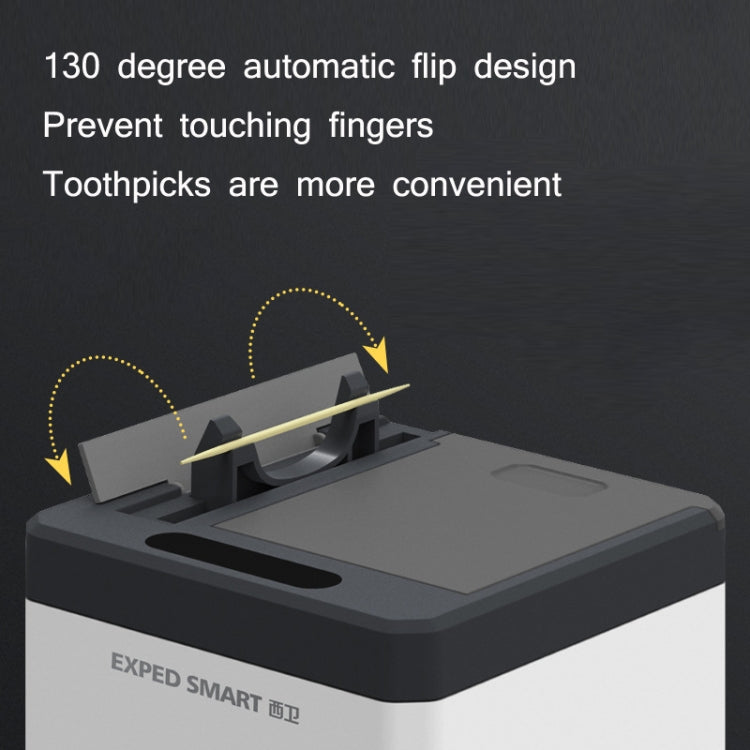 EXPED SMART Intelligent Induction Automatic Toothpick Box Household Restaurant Electric Toothpick Holder, Specification: USB Charge Version - free shipping - PMc TechLife - Order now!