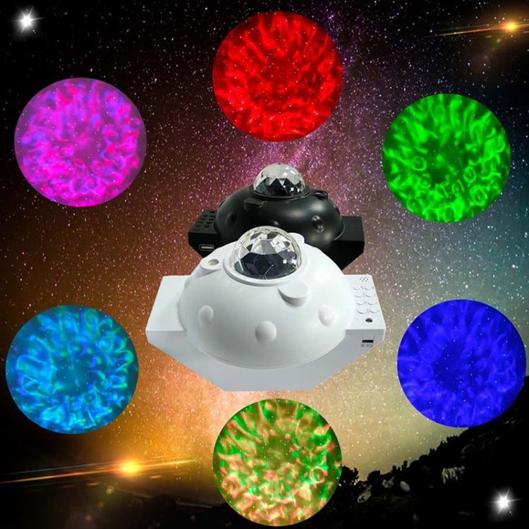 SC522-01 USB Bluetooth Music Watermark Starry Sky Projection Light LED Stage Light Night Light(Black) - Projection Lamp by PMc TechLife | Online Shopping South Africa | PMc TechLife | Buy Now Pay Later Mobicred