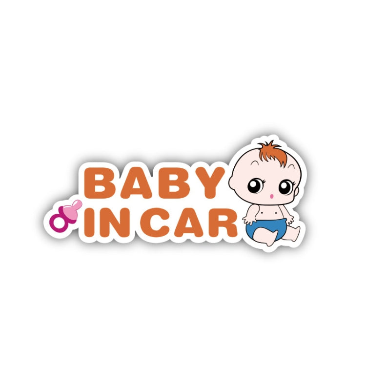 10 PCS There Is A Baby In The Car Stickers Warning Stickers Style: CT203 Baby K Boy Magnetic Stickers - Warning Sticker by PMC TechLife | Online Shopping South Africa | PMC TechLife | Buy Now Pay Later Mobicred