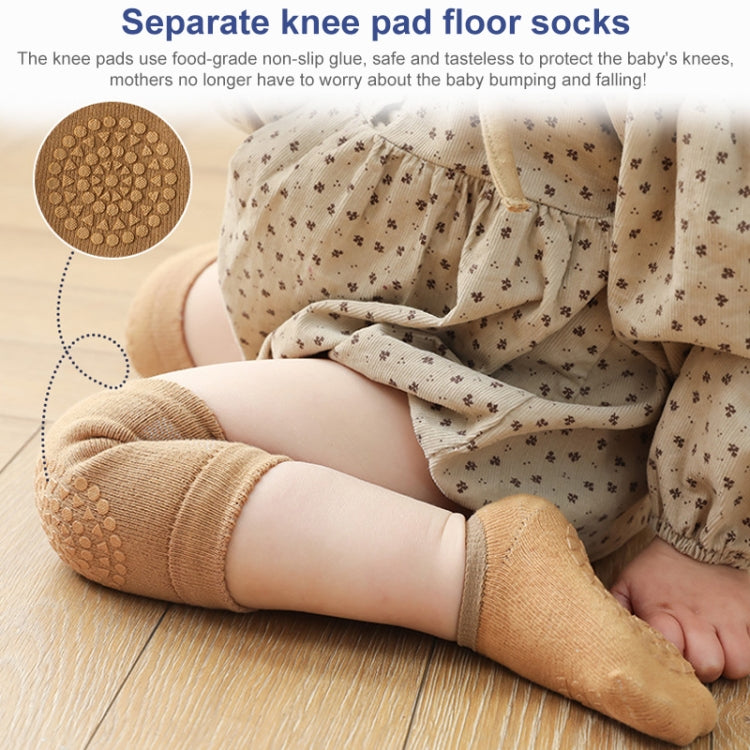 Summer Children Knee Pads Baby Floor Socks Baby Non-Slip Crawling Sports Protection Suit S 0-1 Years Old(Pink) - Baby Safety Backpack by PMC TechLife | Online Shopping South Africa | PMC TechLife