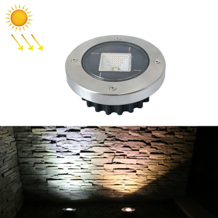 Outdoor Solar Buried Light Household Garden Grass Ground Waterproof Lamp(Warm Light) - Buried Lights by PMC TechLife | Online Shopping South Africa | PMC TechLife