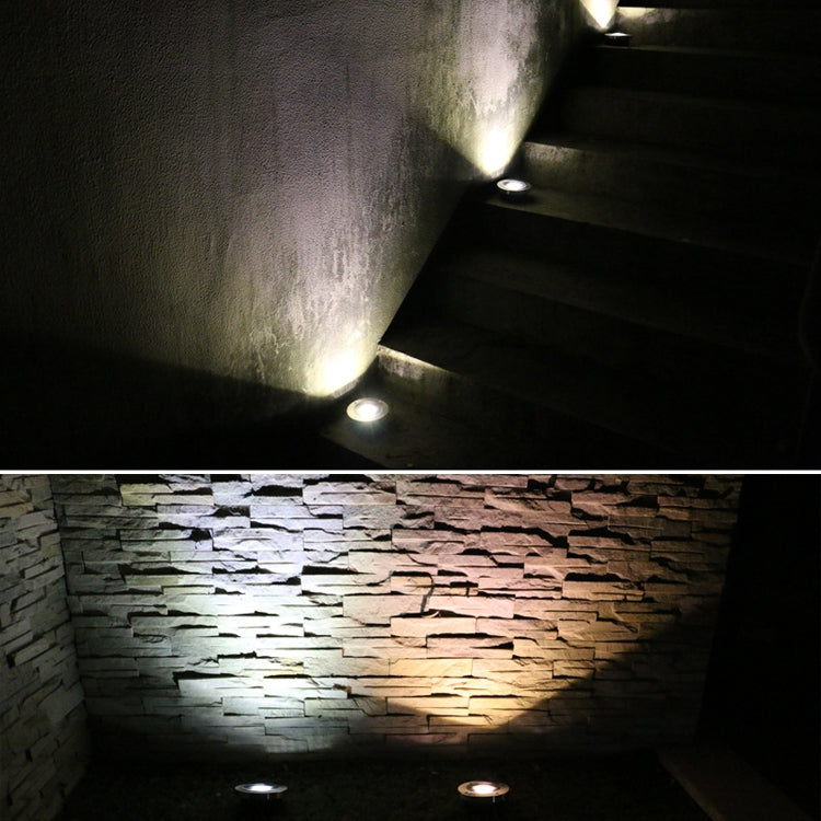 Outdoor Solar Buried Light Household Garden Grass Ground Waterproof Lamp(Warm Light) - Buried Lights by PMC TechLife | Online Shopping South Africa | PMC TechLife