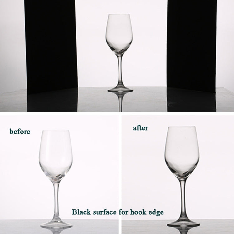 2 PCS 3-in-1 Reflective Board White + Black + Silver A4 Cardboard Folding Light Diffuser Board - free shipping - PMC TechLife - Order now!