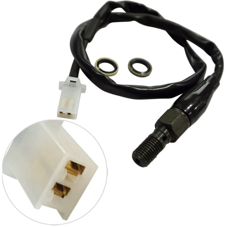 2 PCS Motorcycle Modified Accessories Disc Brake Hydraulic Switch Line, Specification: M10 x 1.25mm Plug - Motorbike Brakes by PMC TechLife | Online Shopping South Africa | PMC TechLife | Buy Now Pay Later Mobicred