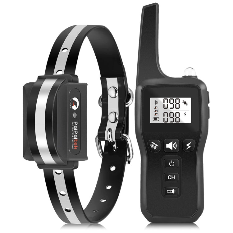 PaiPaitek PD529 Remote Control Dog Training Device Voice Control Anti-Barking Device Dog Training Device(Black) - free shipping - PMC TechLife - Order now!