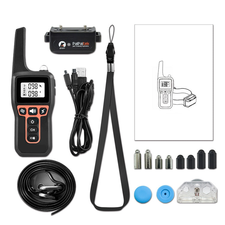 PaiPaitek PD529 Remote Control Dog Training Device Voice Control Anti-Barking Device Dog Training Device(Red) - Training Aids by PaiPaitek | Online Shopping South Africa | PMC TechLife | Buy Now Pay Later Mobicred