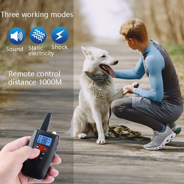 PaiPaitek PD526-3 Anti-Barking Device Dog Electric Shock Collar Training Dog Remote Control Pet Training Equipment - free shipping - PMC TechLife - Order now!