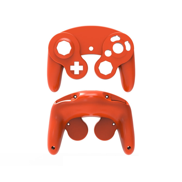 2 PCS Game Single Point Handle Shell Replacement Shell Handle Repair Parts For Nintendo NGC(Orange) - Cases by PMc TechLife | Online Shopping South Africa | PMc TechLife | Buy Now Pay Later Mobicred