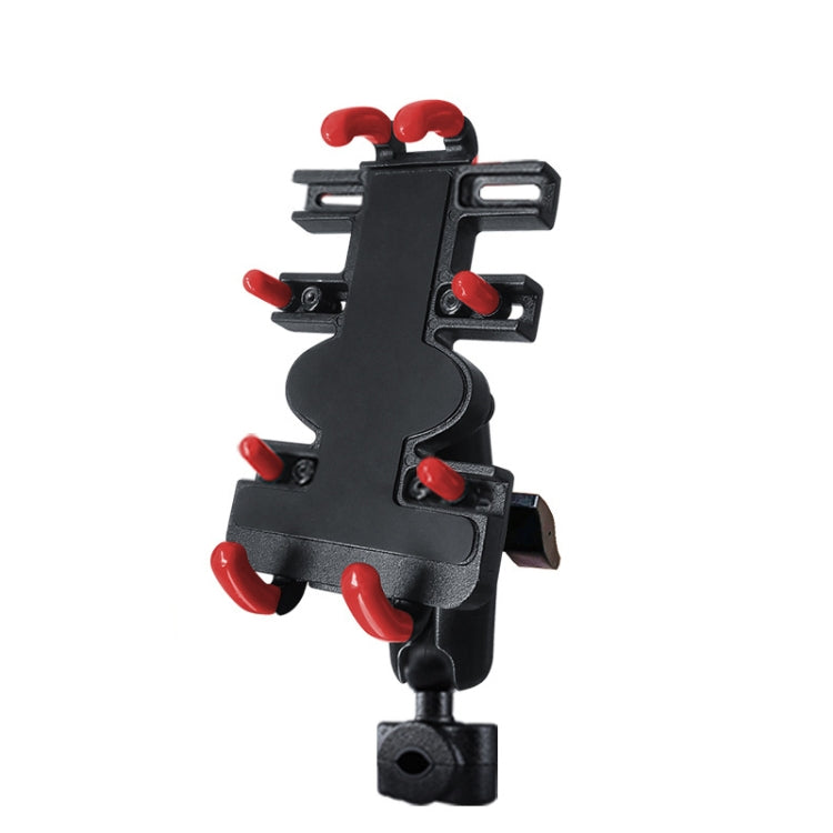 Motorcycle Metal Navigation Mobile Phone Bracket,Style: Thin Tube Fixation (Hand Twist) - Holder by PMC TechLife | Online Shopping South Africa | PMC TechLife | Buy Now Pay Later Mobicred