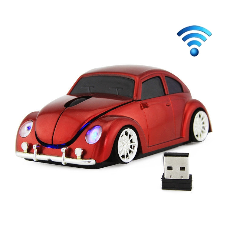 CM0010B 1200 DPI 3-keys Car Shape Wireless Mouse(Red) - free shipping - PMC TechLife - Order now!