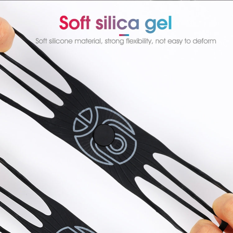 Multifunctional Silicone Bicycle Mobile Phone Holder Motorcycle Riding Navigation Fixed Bracket(Gray) - Holders by PMC TechLife | Online Shopping South Africa | PMC TechLife | Buy Now Pay Later Mobicred