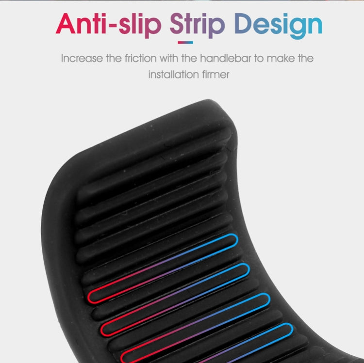 Multifunctional Silicone Bicycle Mobile Phone Holder Motorcycle Riding Navigation Fixed Bracket(Gray) - Holders by PMC TechLife | Online Shopping South Africa | PMC TechLife | Buy Now Pay Later Mobicred