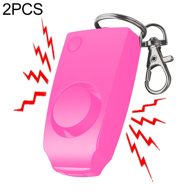 YY701 2 PCS Women Personal Safety Protection Alarm Emergency Alarm For The Elderly & Children(Pink) - Anti-lost Alarm by PMc TechLife | Online Shopping South Africa | PMc TechLife | Buy Now Pay Later Mobicred