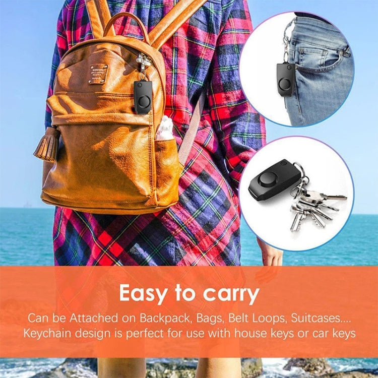 YY701 2 PCS Women Personal Safety Protection Alarm Emergency Alarm For The Elderly & Children(Pink) - Anti-lost Alarm by PMc TechLife | Online Shopping South Africa | PMc TechLife | Buy Now Pay Later Mobicred