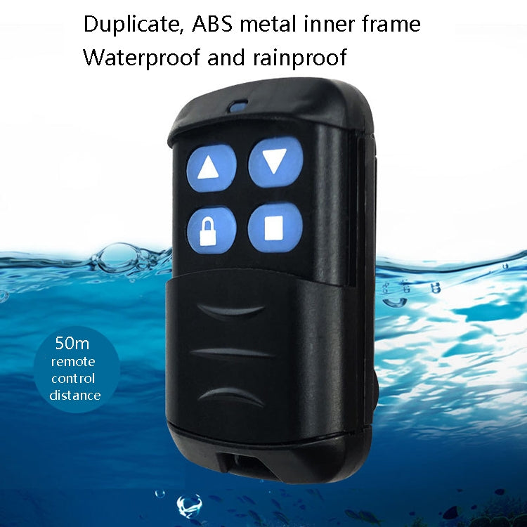 2 PCS Electric Roller Shutter Waterproof Copy Universal Remote Controller Garage Door Remote Control Key(315MHz) - Universal by PMC TechLife | Online Shopping South Africa | PMC TechLife