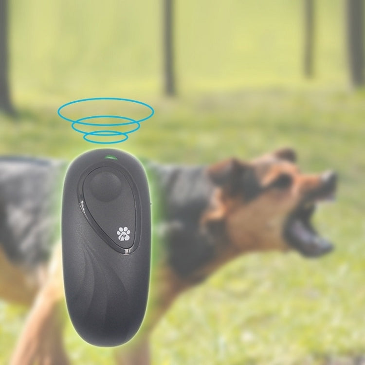 Portable Dog Repeller Adjustable Frequency Ultrasonic Dog Training Device(Gray) - Training Aids by PMC TechLife | Online Shopping South Africa | PMC TechLife | Buy Now Pay Later Mobicred