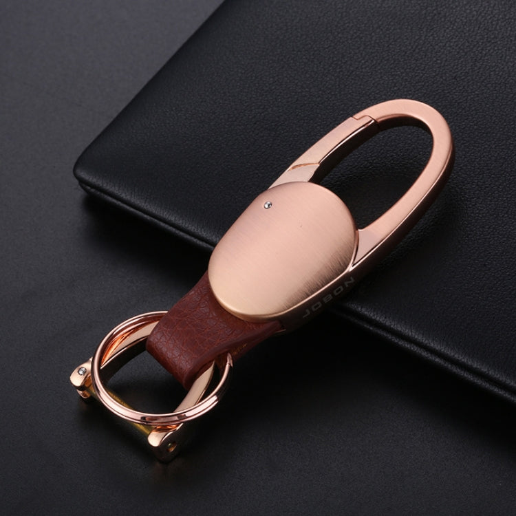 JOBON ZB-167A Horseshoe Car Keychain Men Metal Waist Hanging Keychain(Golden) - Key Rings by JOBON | Online Shopping South Africa | PMC TechLife | Buy Now Pay Later Mobicred