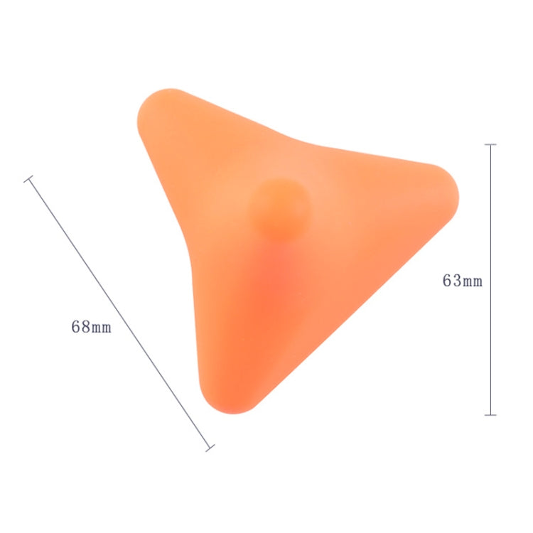 Silicone Thumb Bump Massager Muscle Relaxation Massage Fascia Device, Specification: Quadratic Orange - free shipping - PMC TechLife - Order now!