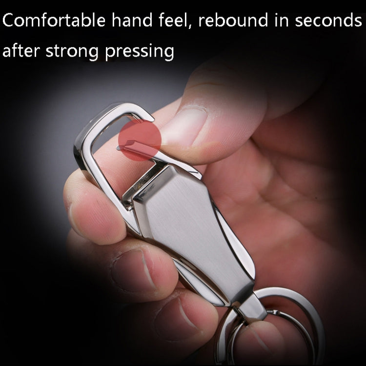 JOBON ZB-8780 Multi-Function Keychain Man Portable Mobile Phone Bracket Metal Waist Car Keychain(Black) - Key Rings by JOBON | Online Shopping South Africa | PMC Jewellery | Buy Now Pay Later Mobicred