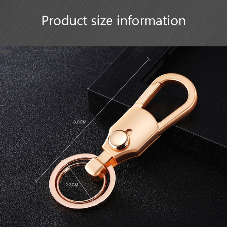 JOBON ZB-098 Car Keychain Men Waist Holding Key Pendant Ring(Golden) - Key Rings by JOBON | Online Shopping South Africa | PMC TechLife | Buy Now Pay Later Mobicred