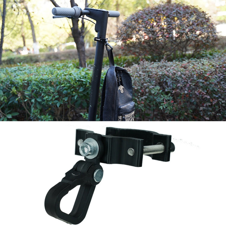 For Ninebot MAX G30 Scooter Accessories Aluminum Alloy Hook Rod Hook, Specification: Simple Model (Black) - Accessories & Parts by PMC TechLife | Online Shopping South Africa | PMC TechLife | Buy Now Pay Later Mobicred