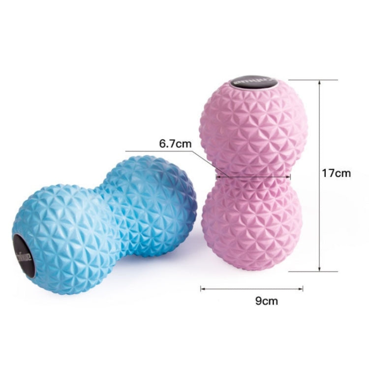 AMYUP Massage Plantar Fascia Ball Cervical Acupoint Deep Muscle Relaxation Peanut Ball(Blue) - free shipping - PMC TechLife - Order now!