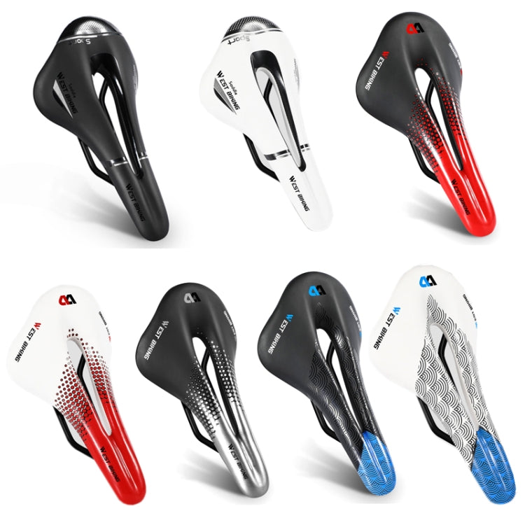 WEST BIKING YP0801117 Bike Cushion Riding Comfort Road Car Mountain Bike Seat Cushion Accessories, Size: Free Size(Black) - Bicycle Saddle by WEST BIKING | Online Shopping South Africa | PMc TechLife | Buy Now Pay Later Mobicred