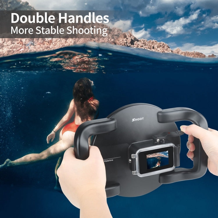 SHOOT XTGP559 Dome Port Underwater Diving Camera Lens Transparent Cover Housing Case For GoPro HERO10 Black / HERO9 Black - free shipping - PMC TechLife - Order now!