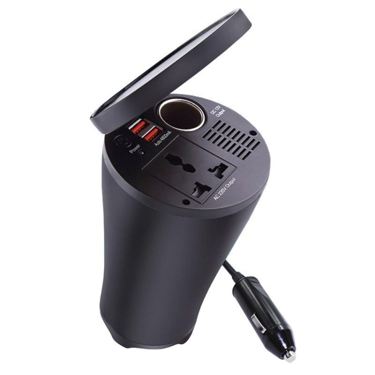 150W 12V To 220V Car Inverter Dual USB 2.1A Power Converter Booster -  by PMC TechLife | Online Shopping South Africa | PMC TechLife | Buy Now Pay Later Mobicred