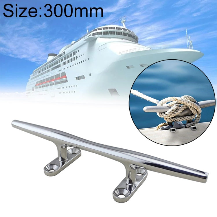 316 Stainless Steel Heavy Round Cable Bolt Yacht Bollard Shofar Pile For Boat, Specification: 300mm 12inch - Marine Accessories & Parts by PMC TechLife | Online Shopping South Africa | PMC TechLife | Buy Now Pay Later Mobicred