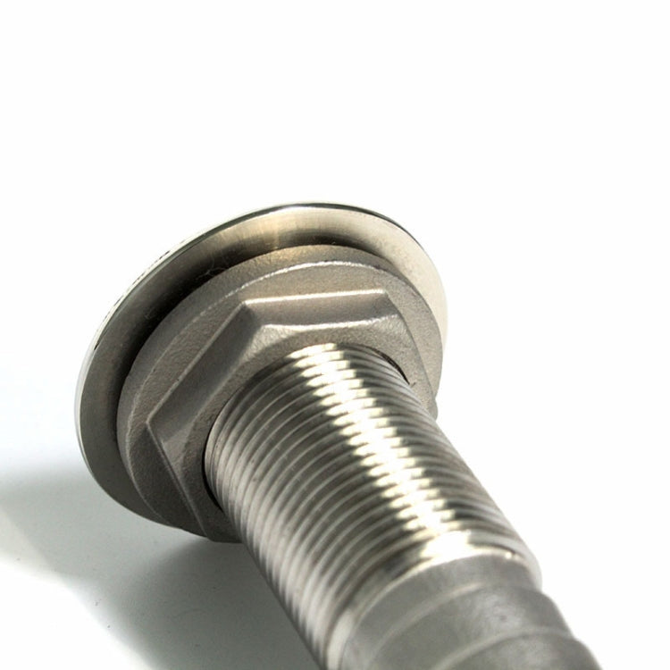 316 Stainless Steel Drain Pipe Tube Marine Drain Joint Fitting For Boat Yacht, Specification: 1-1/2inch - Marine Accessories & Parts by PMC TechLife | Online Shopping South Africa | PMC TechLife | Buy Now Pay Later Mobicred