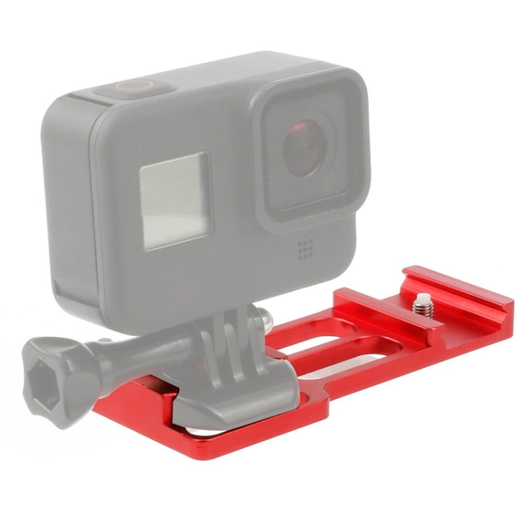 20mm Rail Side Mount for GoPro Hero11 Black / HERO10 Black /9 Black /8 Black /7 /6 /5 /5 Session /4 Session /4 /3+ /3 /2 /1, DJI Osmo Action and Other Action Cameras, Hunting Shot(Red) - Connection Mount by PMC TechLife | Online Shopping South Africa | PMC TechLife | Buy Now Pay Later Mobicred