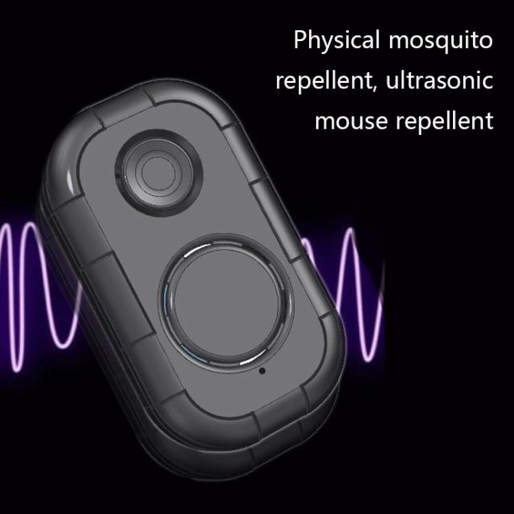 H20 Ultrasonic USB Mosquito Repellent Portable Outdoor Mini Insect Repellent(Black) - Outdoor Insect Repellent by PMC TechLife | Online Shopping South Africa | PMC TechLife | Buy Now Pay Later Mobicred
