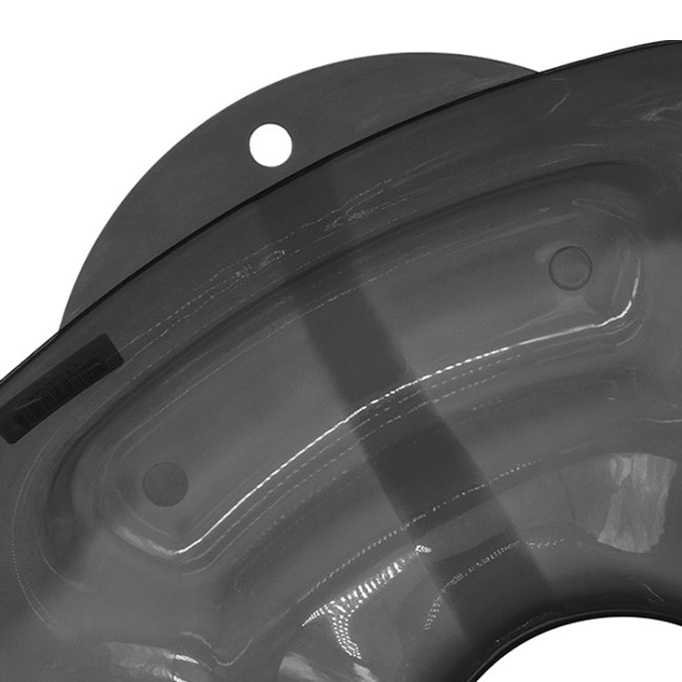 Potion Tank Shoulder Rest Hair Salon Curly Hair Perm Dye Transparent Shoulder Rest Hairdressing Tools(Black) - free shipping - PMC TechLife - Order now!