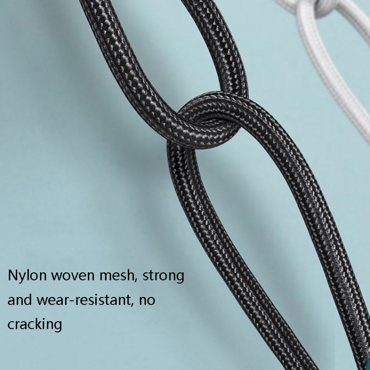 Oatsbasf 03083 Portable Multi-Function Micro USB + USB-C / Type-C + 8 Pin 3 in 1 Charging Cable(Gray) - free shipping - PMC Jewellery - Order now!