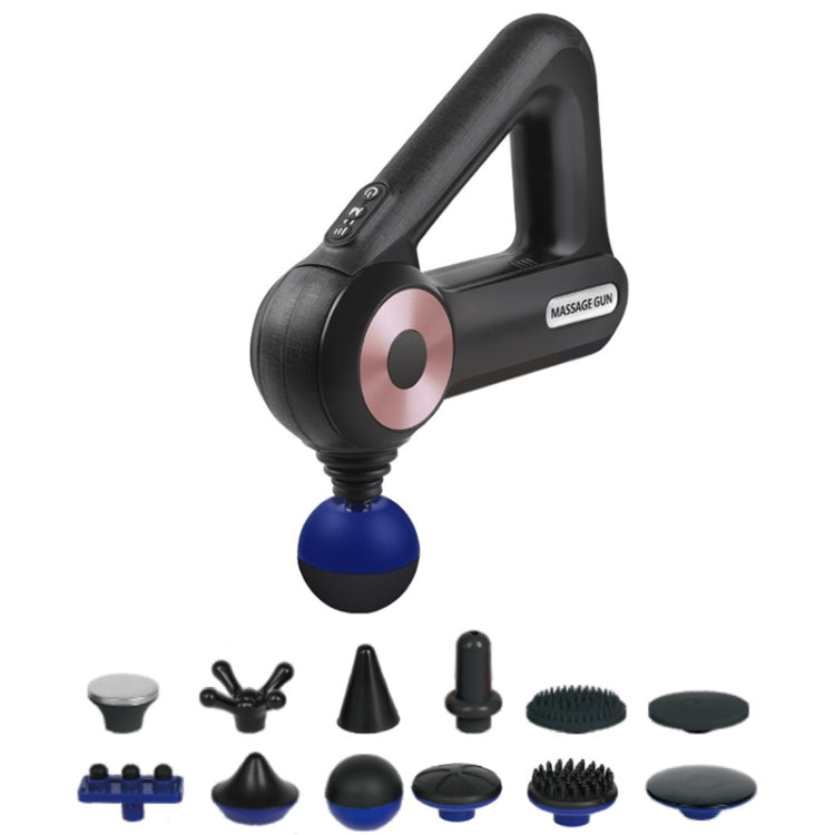 SL-8890 Triangle Fascia Muscle Relaxer Household Electric Fitness Massager, Specification: US Plug(Golden) - free shipping - PMC TechLife - Order now!