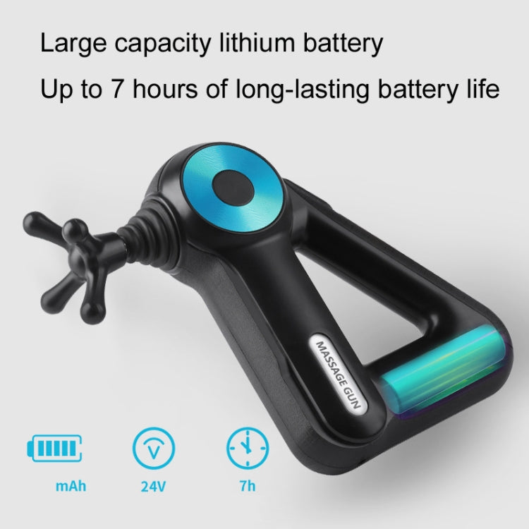 SL-8890 Triangle Fascia Muscle Relaxer Household Electric Fitness Massager, Specification: EU Plug(Red) - free shipping - PMC TechLife - Order now!