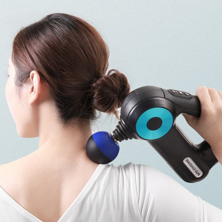 SL-8890 Triangle Fascia Muscle Relaxer Household Electric Fitness Massager, Specification: EU Plug(Blue) - free shipping - PMC TechLife - Order now!